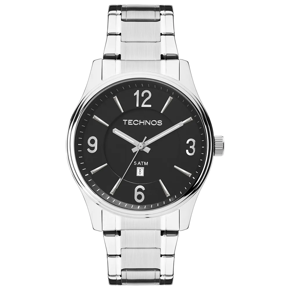 Relogio Technos Steel Prata